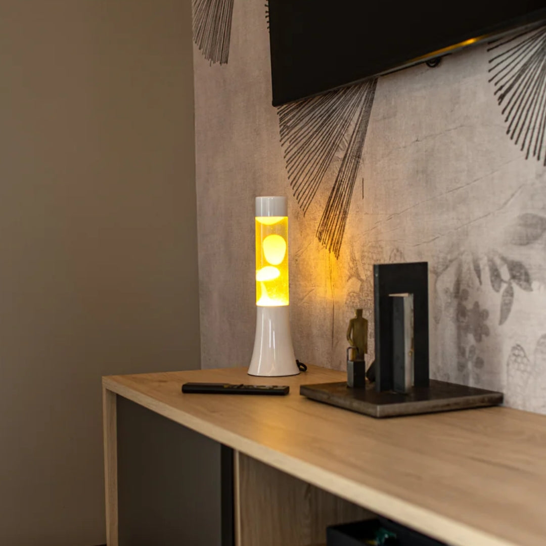 Mini Lava Lamp | Yellow