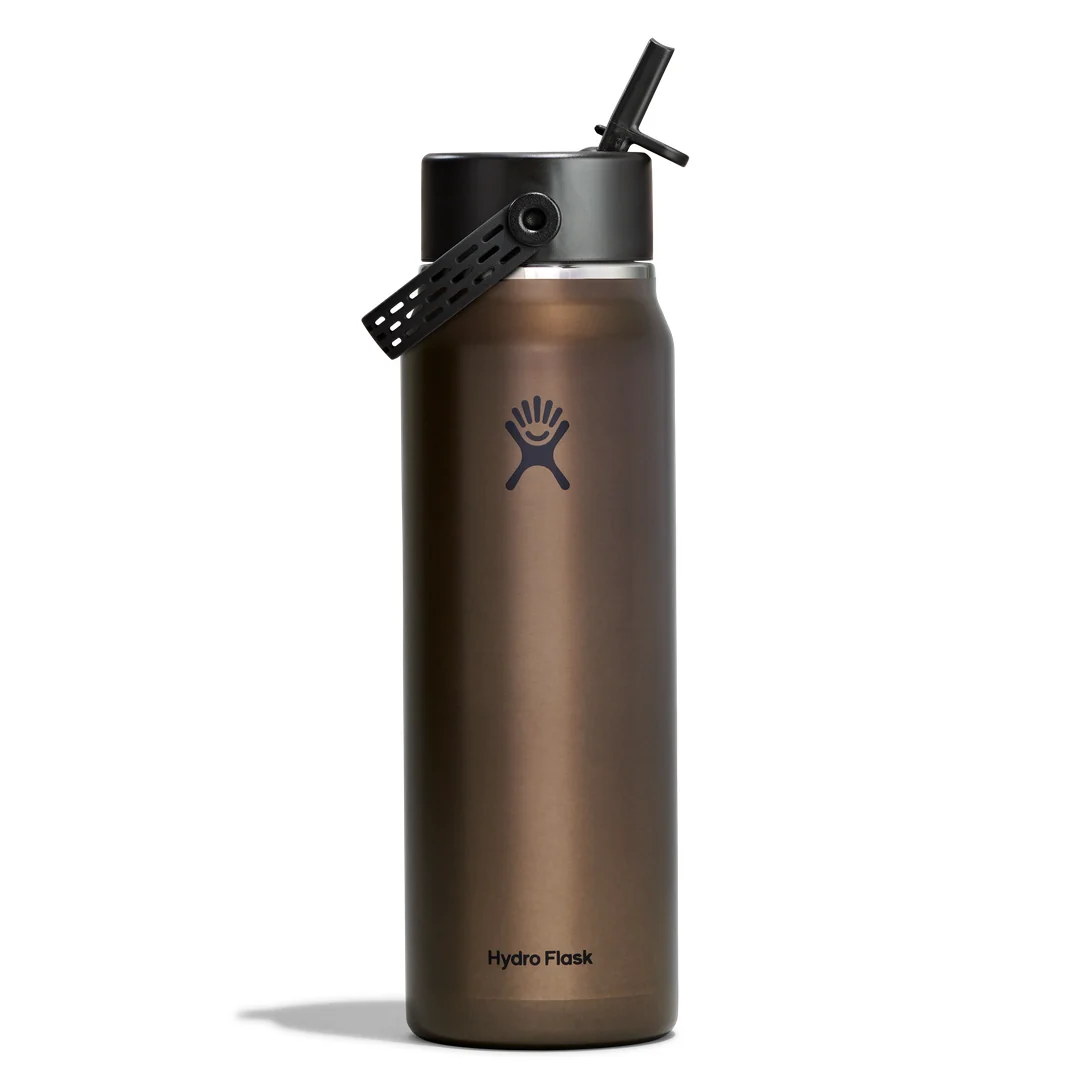Hydro Flask 32oz Light Wide Flex Straw Cap | Obsidian
