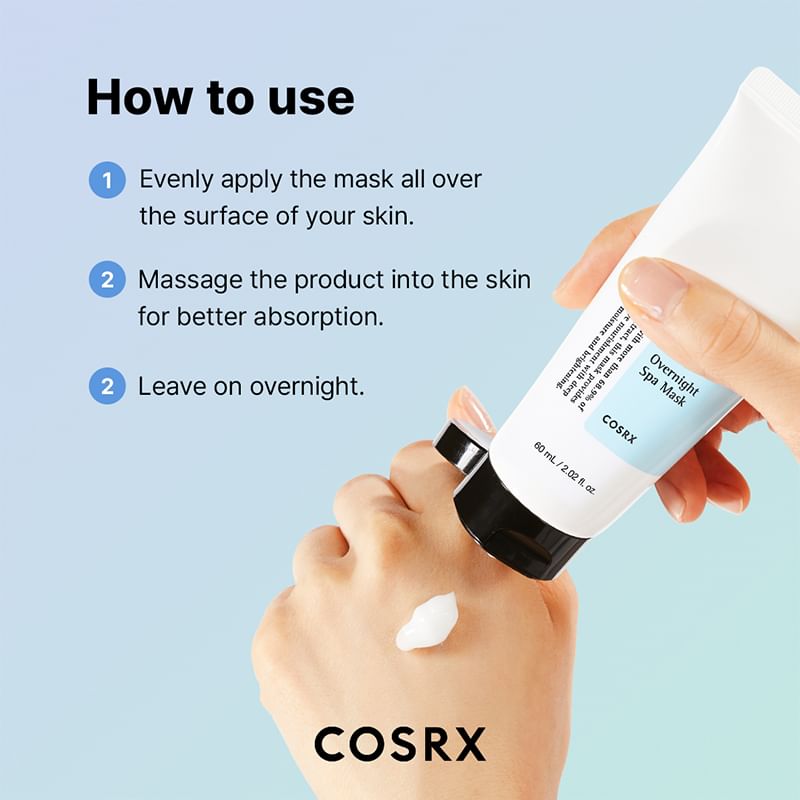 COSRX Ultimate Nourishing Rice Overnight Spa Mask