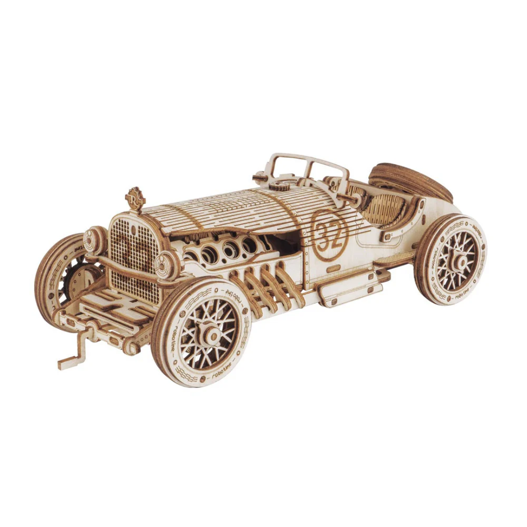 Wooden 3D Puzzle | Grand Prix Car
