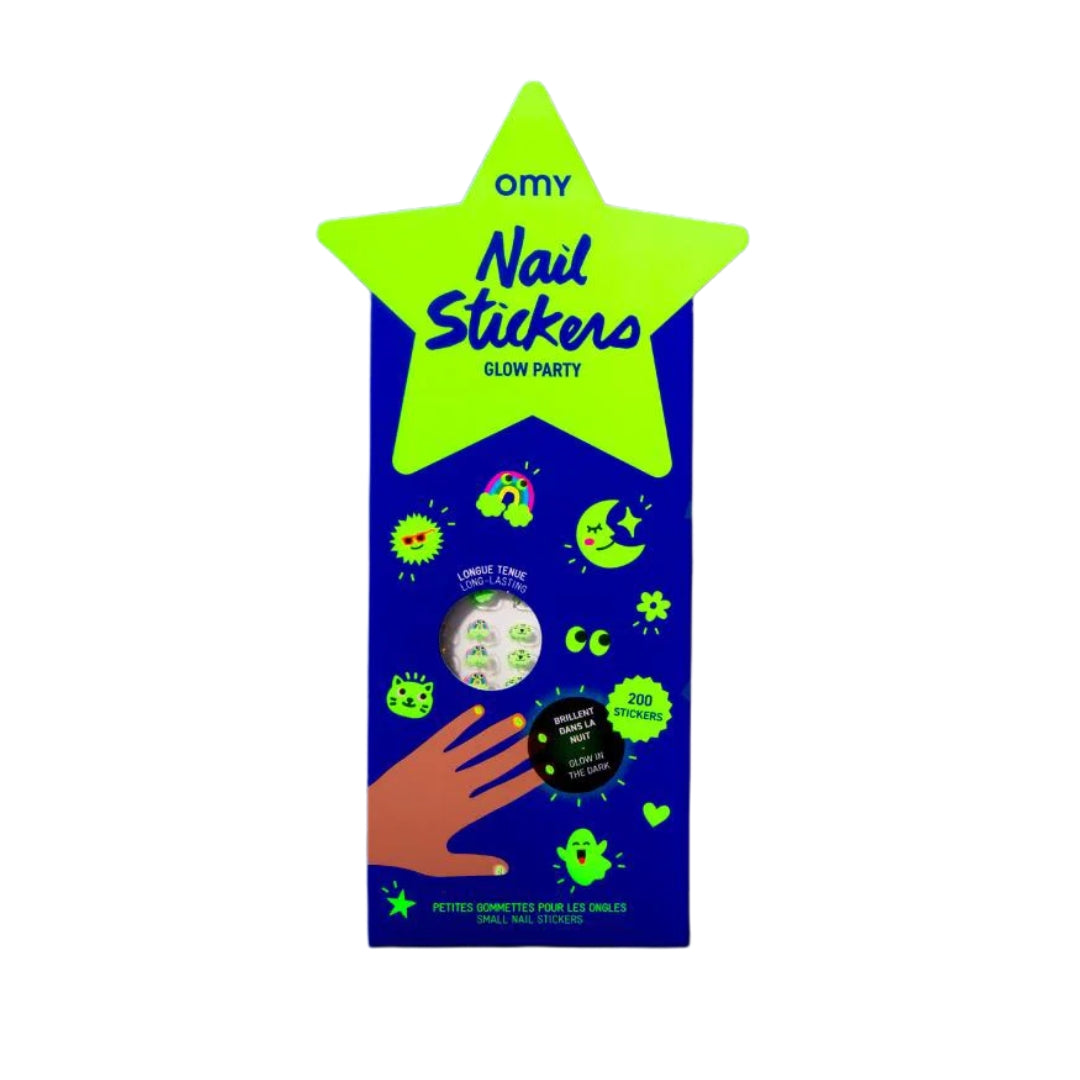 OMY Nail Stickers | Glow Party