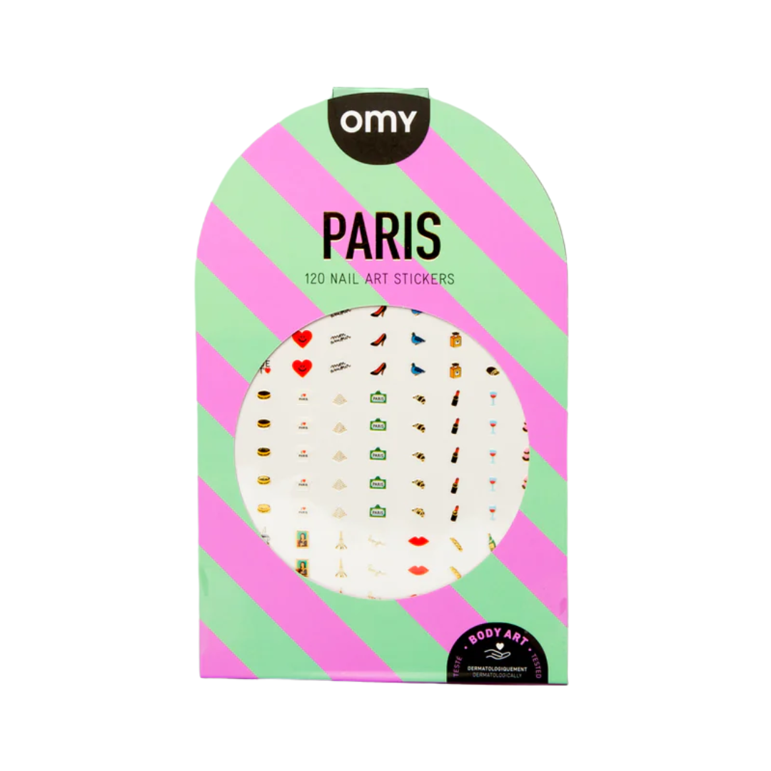 OMY Nail Stickers | I Love Paris