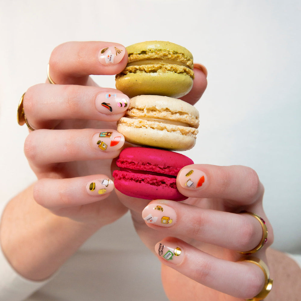 OMY Nail Stickers | I Love Paris