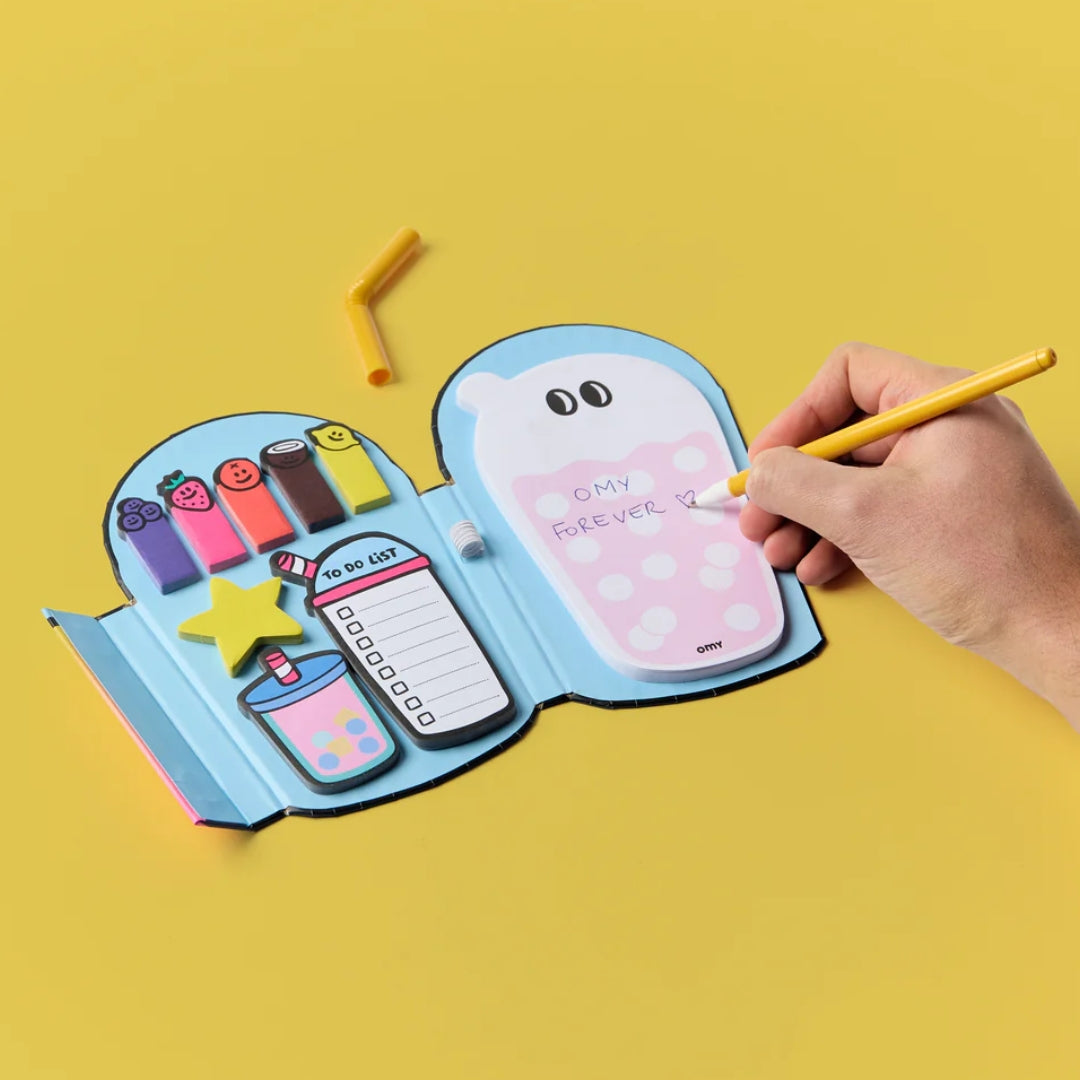 OMY Sticky Notes | Bubble Tea
