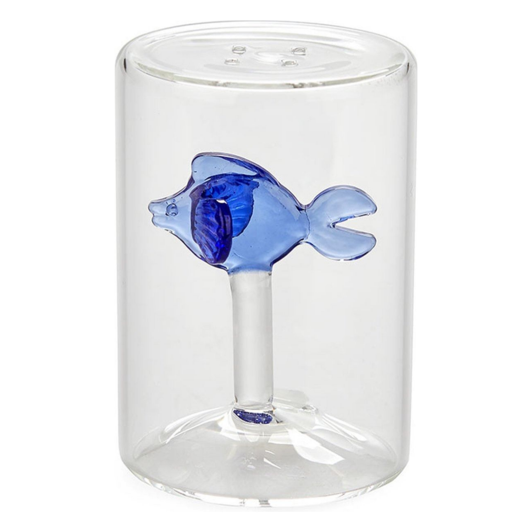 Salt Shaker - Blue Fish