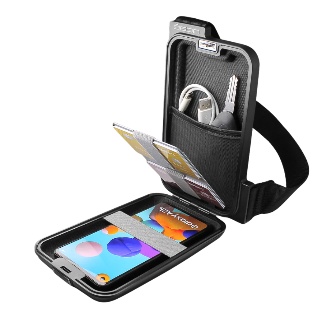 ÖGON Phone Bag | Titanium