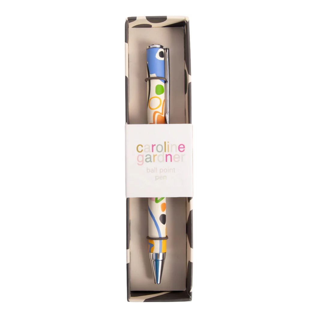 Abstract Botanical Boxed Pen