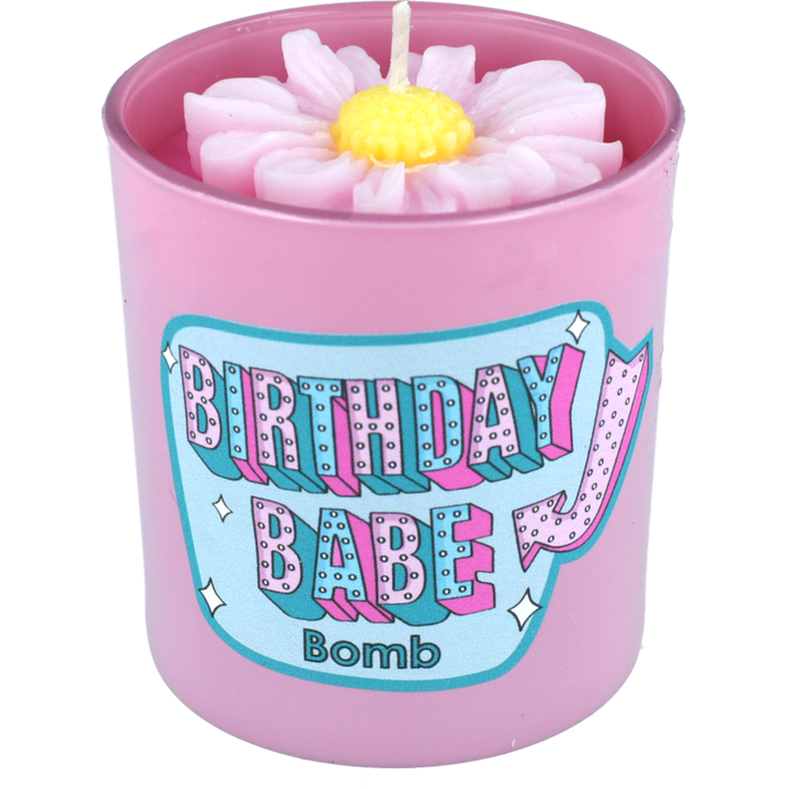 Glass Candle | Birthday Babe
