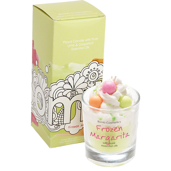 Piped Candle Case | Frozen Margarita