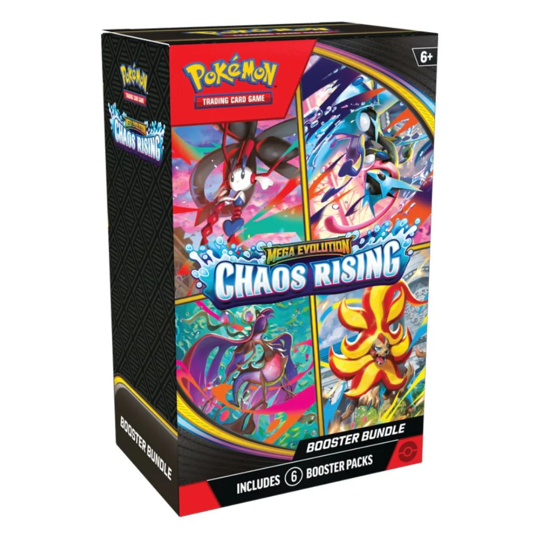 Pokemon Mega Evolution Chaos Rising Booster Bundle