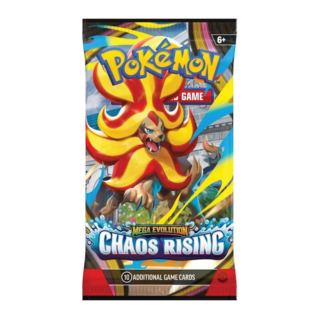 Pokemon Mega Evolution: Chaos Rising Booster Pack