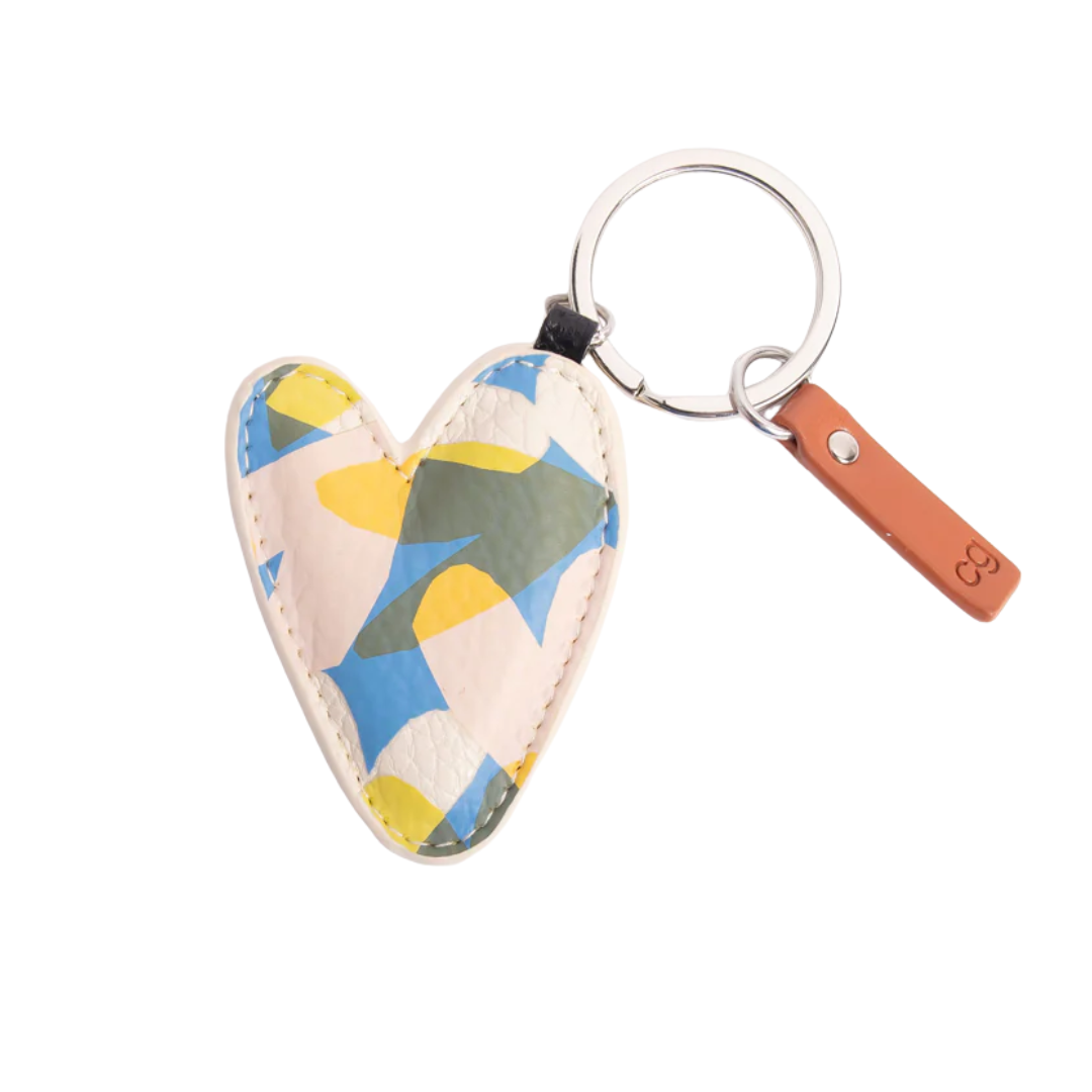 Heart Bag Charm | Confetti Hearts