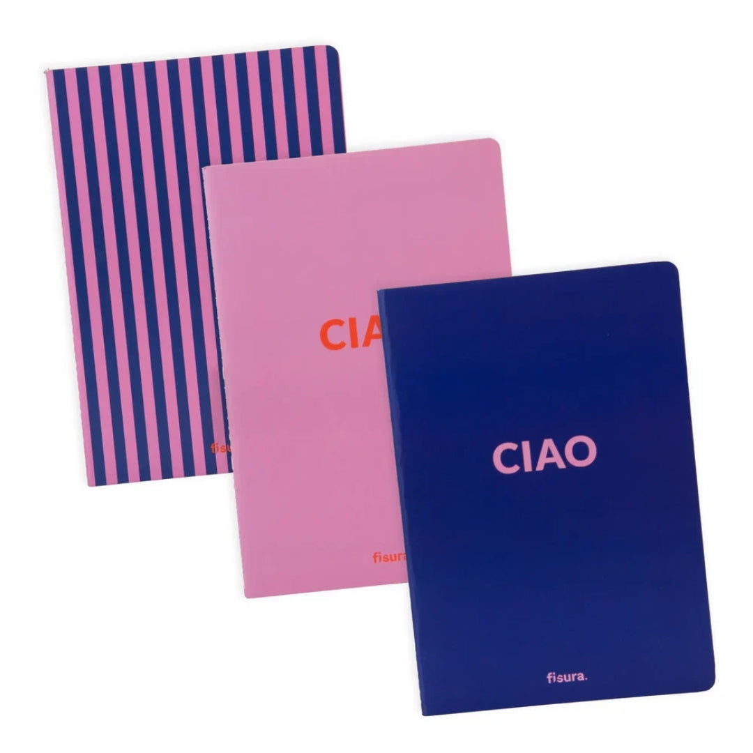 A5 Notebook Pack of 3 | Ciao