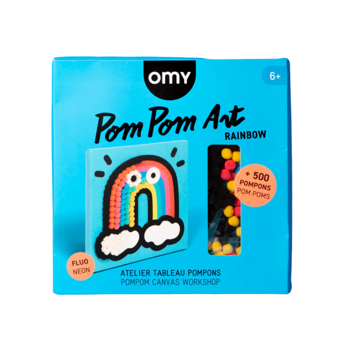 OMY Pom Pom Art | Rainbow