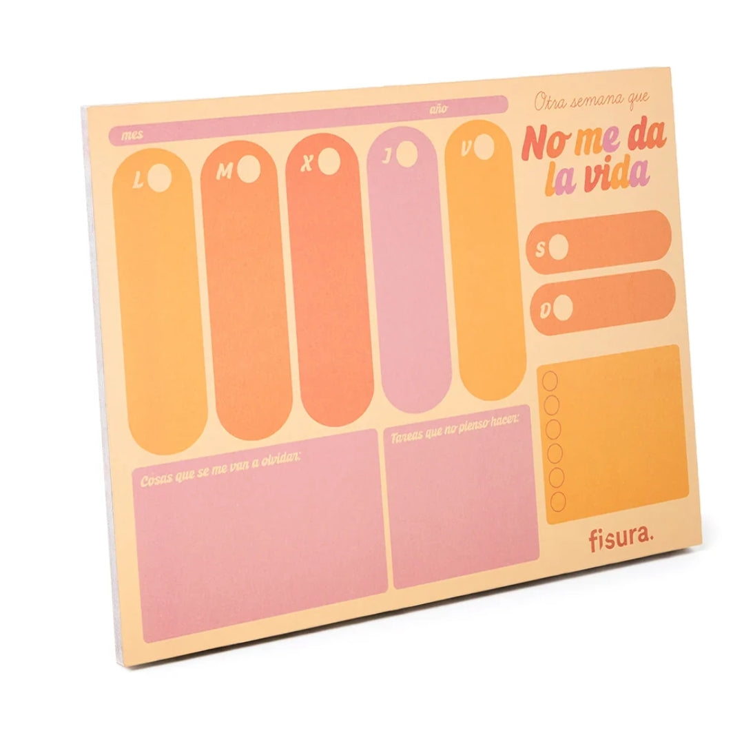 A4 Planner | No Me Da La Vida