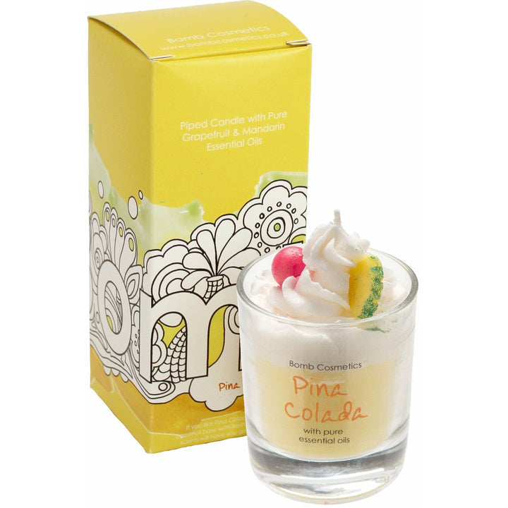 Piped Candle Case | Pina Colada