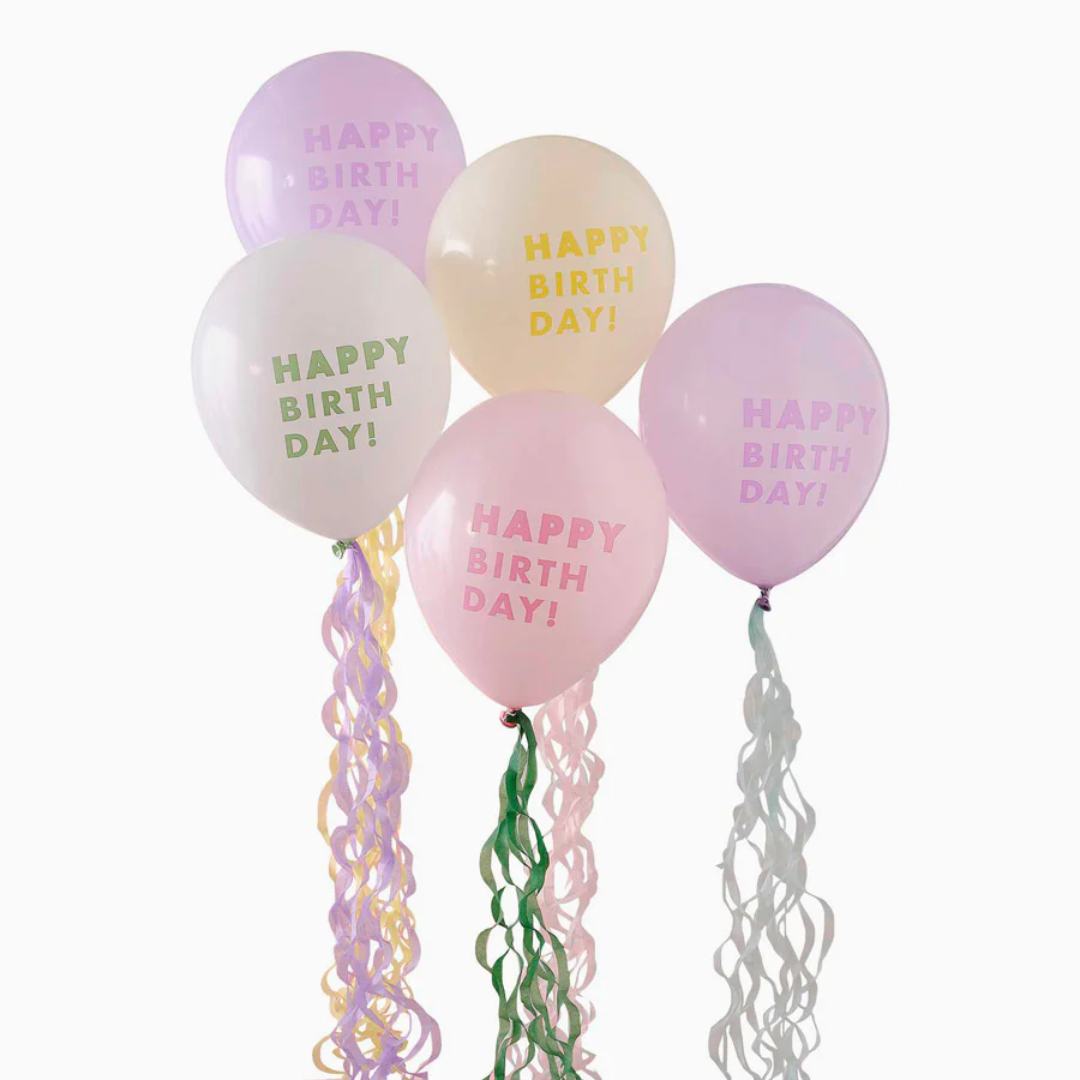 Pastel Wave Balloon Bundle
