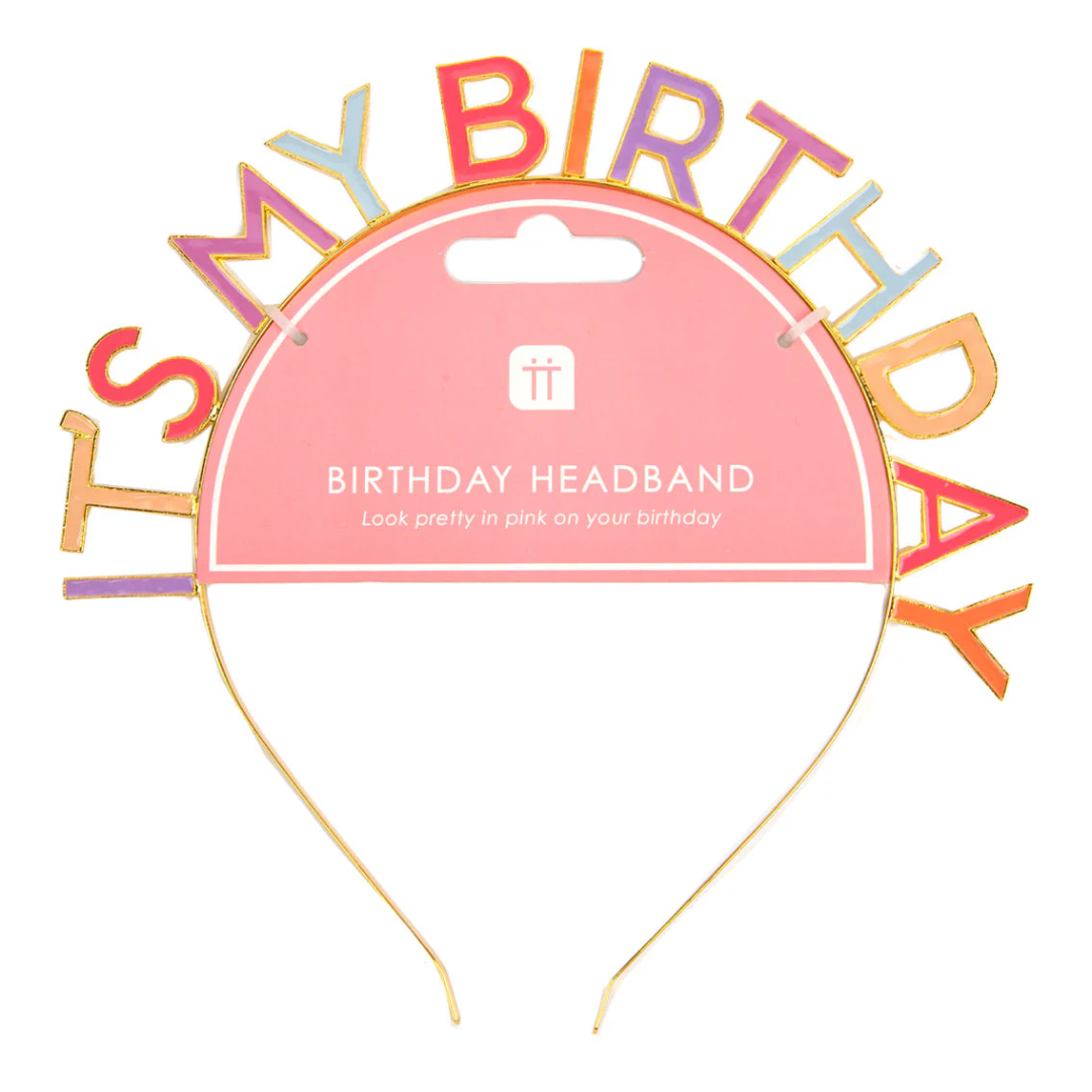 It's My Birthday Headband