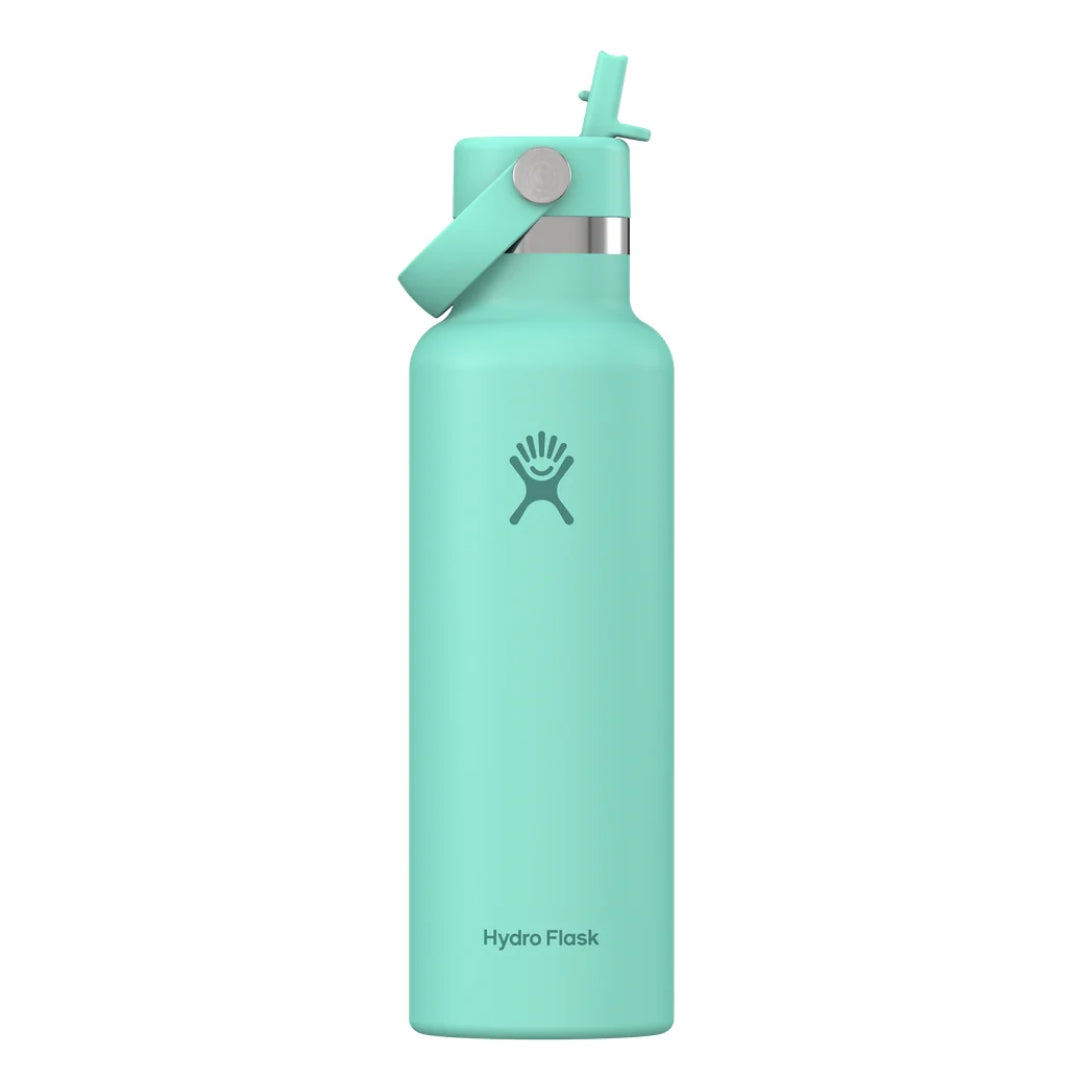 Hydro Flask Standard Mouth with Flex Straw Cap | Mermaid Green