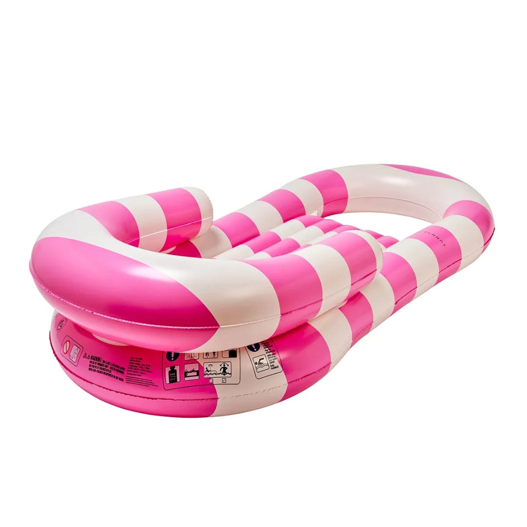 SunnyLife Laze & Lounge Float | Magenta