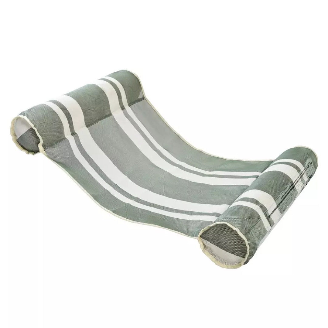 Sunnylife Mesh Hammock Float | Seagrass Stripe