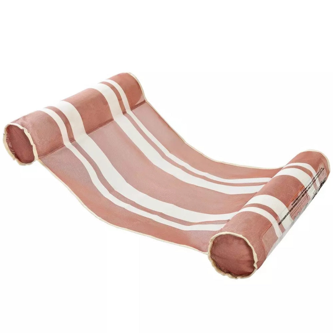 Sunnylife Mesh Hammock Float | Tierra Clay Stripe