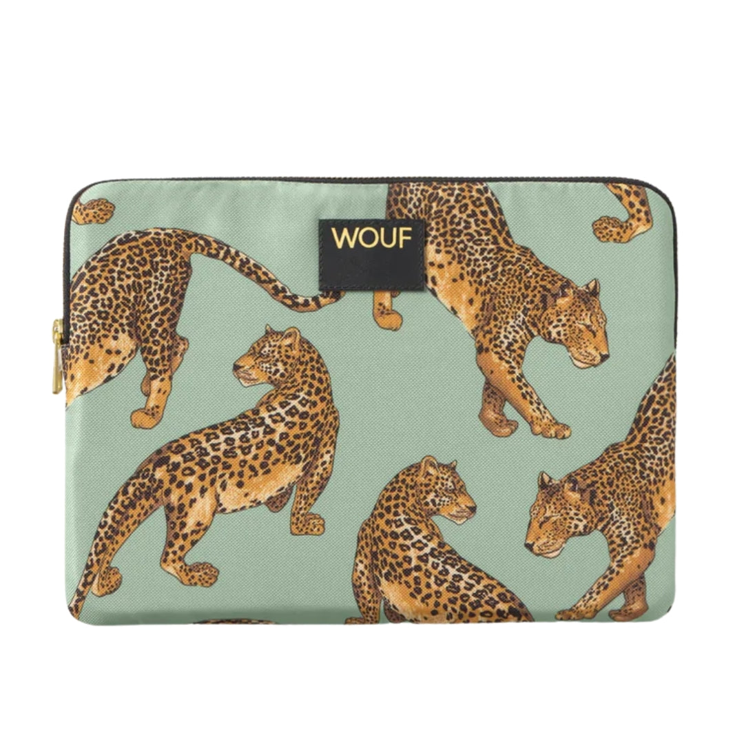 iPad Sleeve | Emerald Leopard