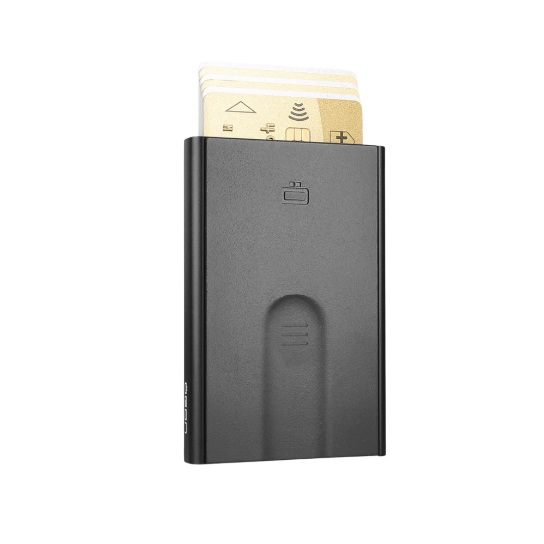 ÖGON SLIDER Card Holder | Black