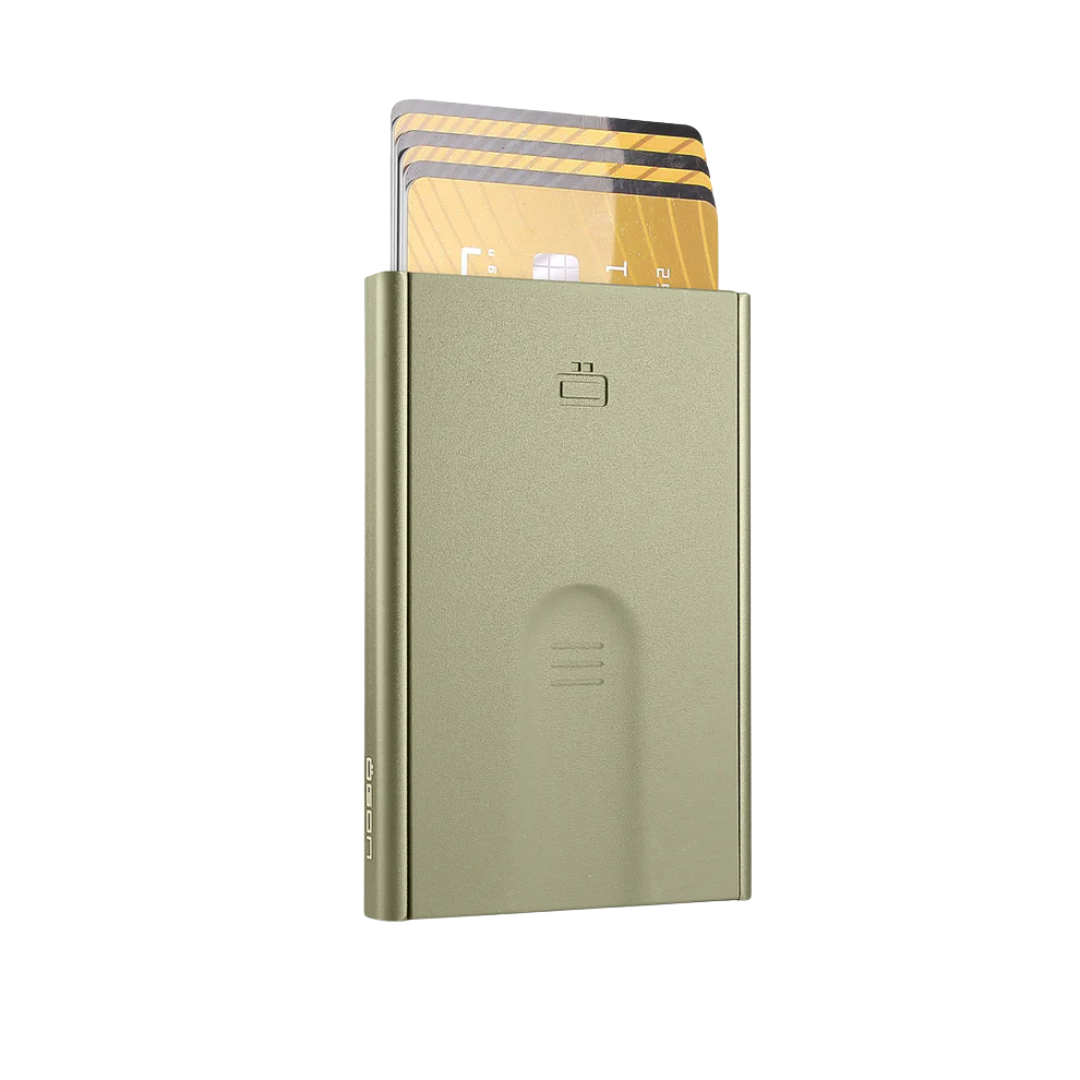 ÖGON SLIDER Card Holder | Cactus Green