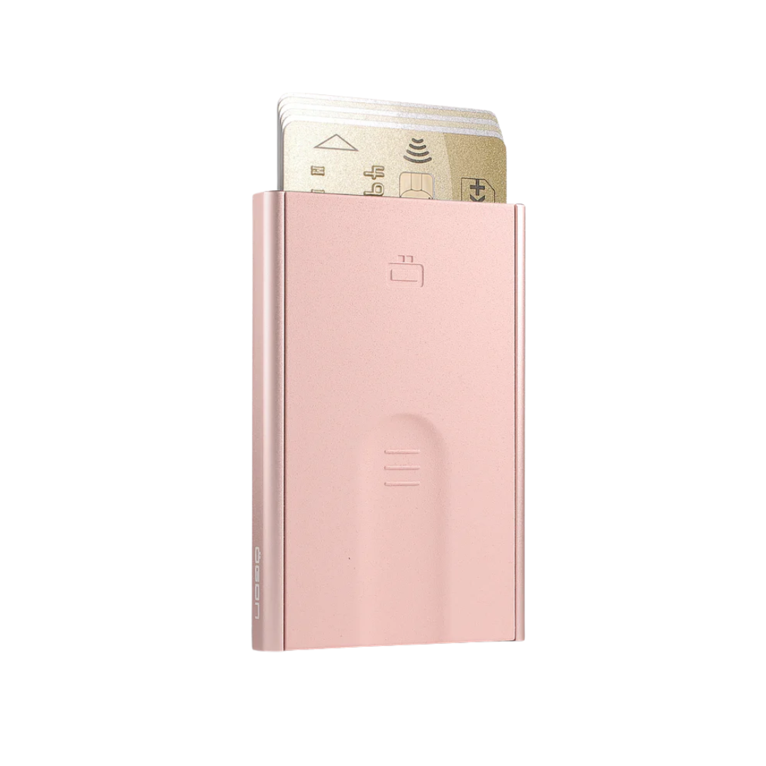 ÖGON SLIDER Card Holder | Pink