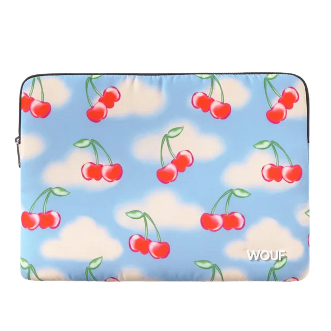 Wouf Laptop Sleeve | Cherry Sky