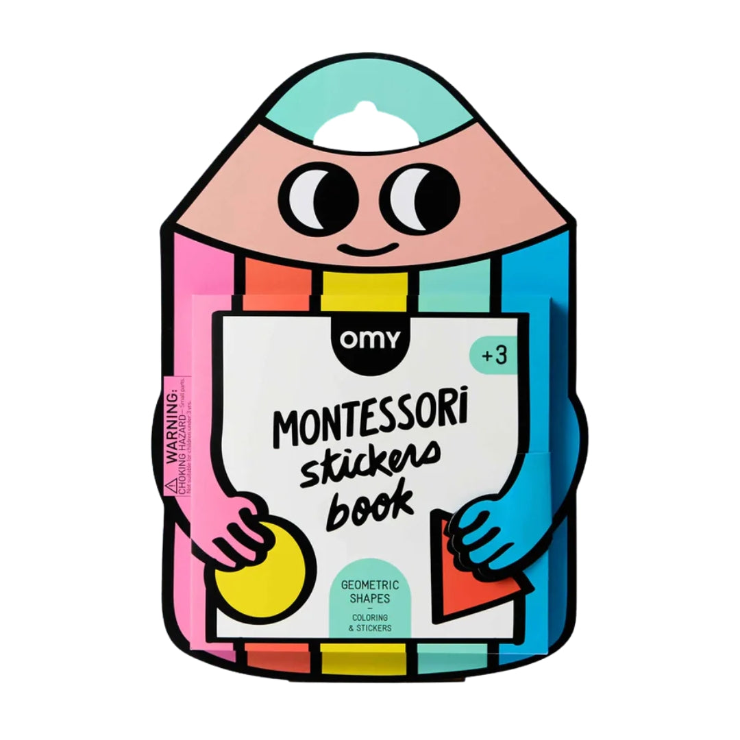 Montessori Sticker Book | Shapes
