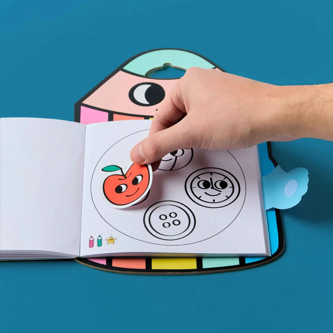 Montessori Sticker Book | Shapes
