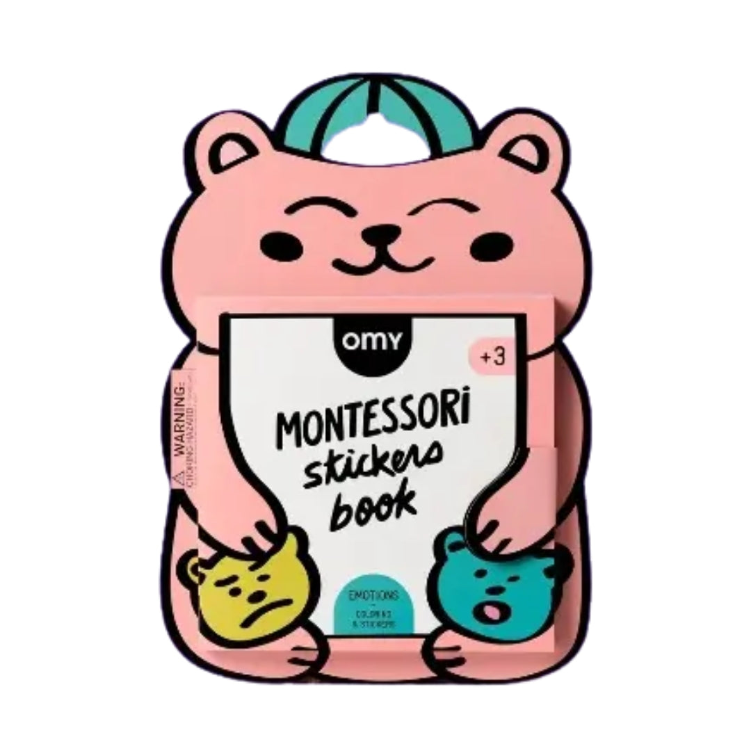 Montessori Sticker Book | Emotions
