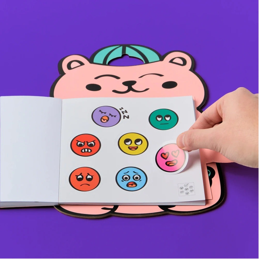 Montessori Sticker Book | Emotions