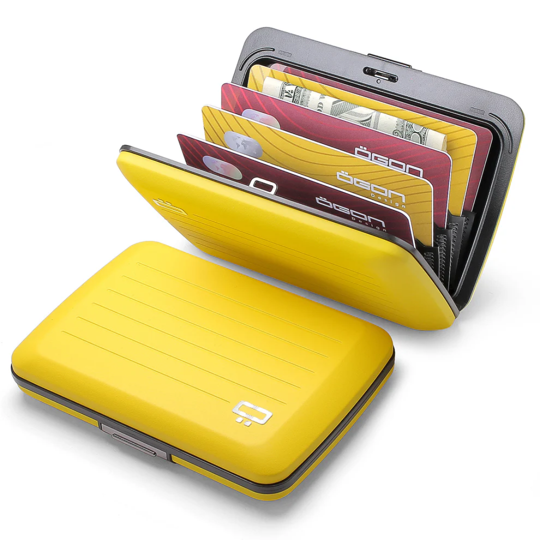 ÖGON Card Case | Taxi Yellow