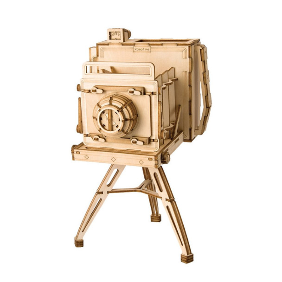 Wooden 3D Puzzle | Vintage Camera