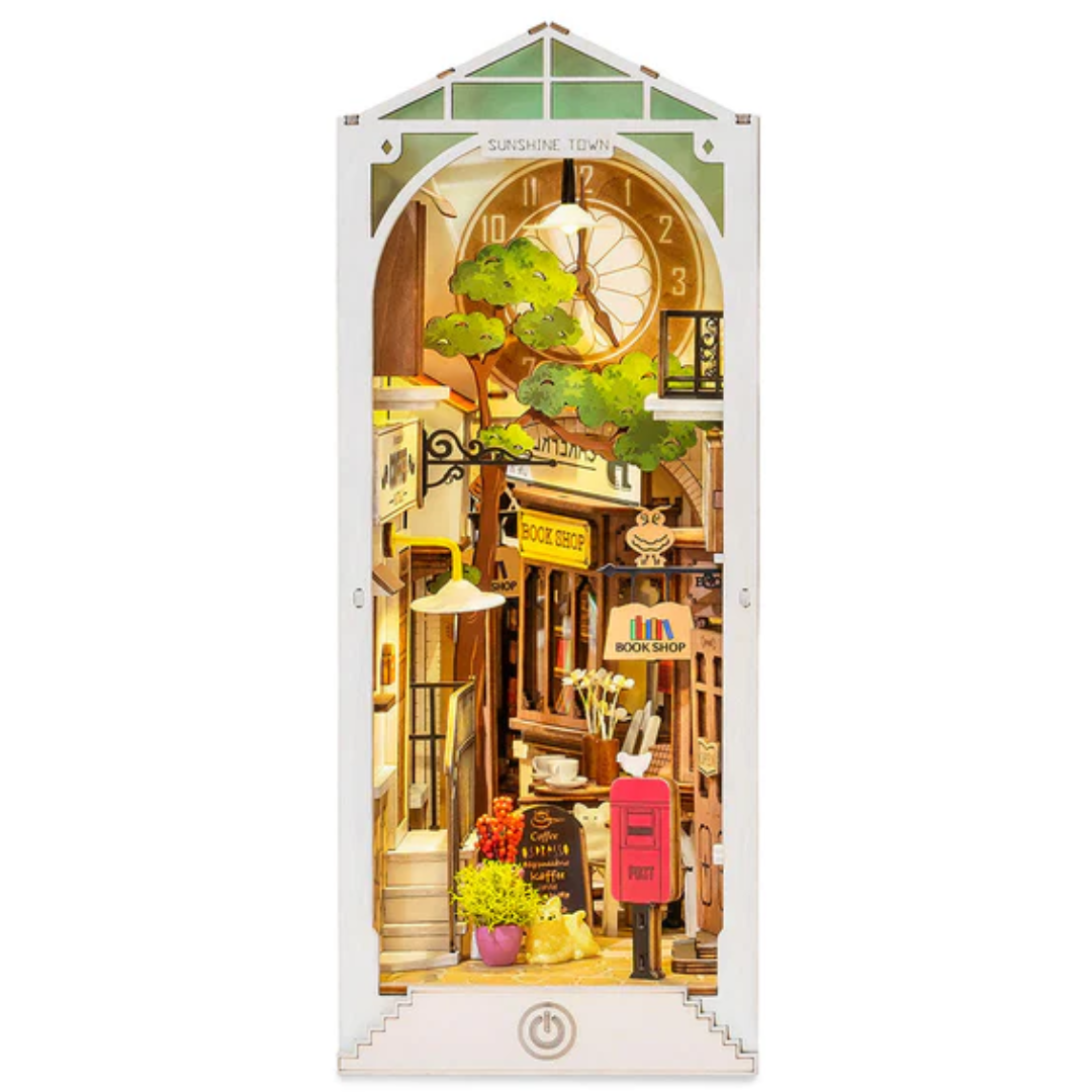 Wooden 3D Puzzle | Sunshine Town Book Nook