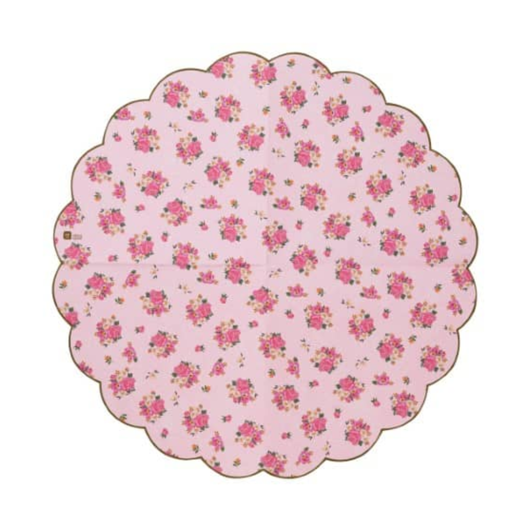 Scalloped Round Paper Napkins