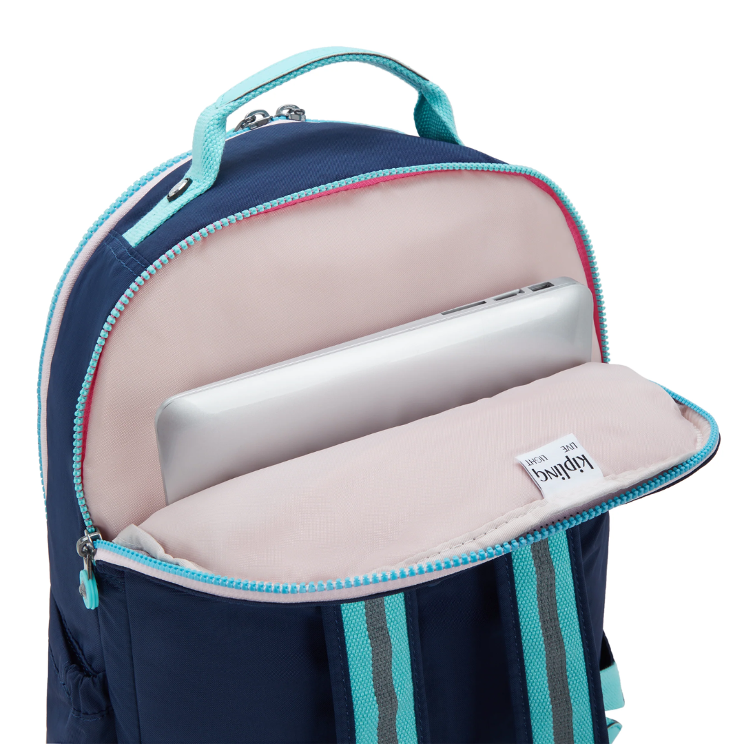 Kipling Seoul Lap Backpack | Resort Navy