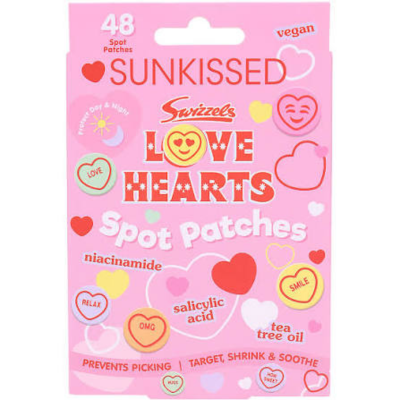 SUNKISSED X LOVE HEARTS SPOT PATCHES