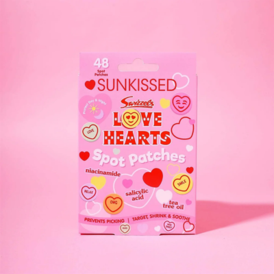 SUNKISSED X LOVE HEARTS SPOT PATCHES