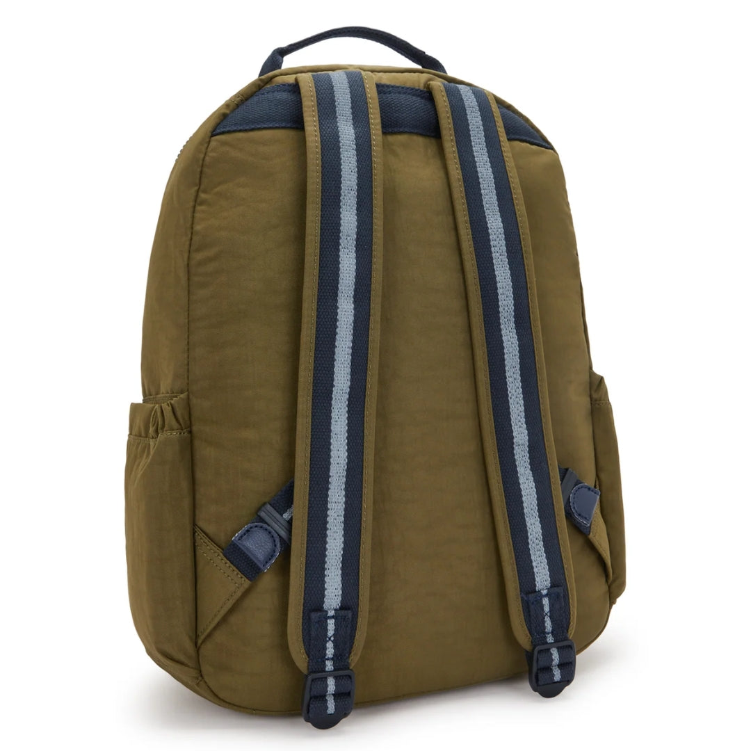 Kipling Seoul Lap Backpack | Treasure Green