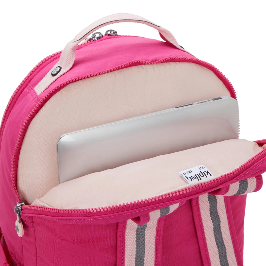 Kipling Seoul Lap Backpack | Intense Rose