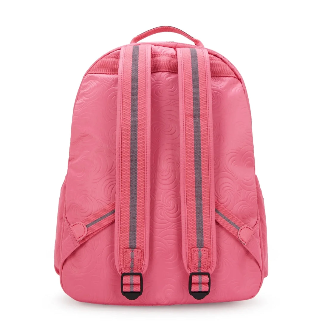 Kipling Seoul Lap Backpack | Pink Swirl