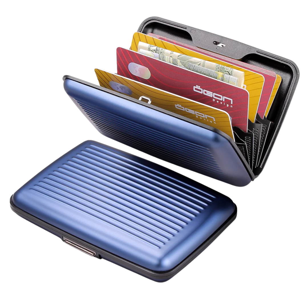 ÖGON Card Case | Navy Blue