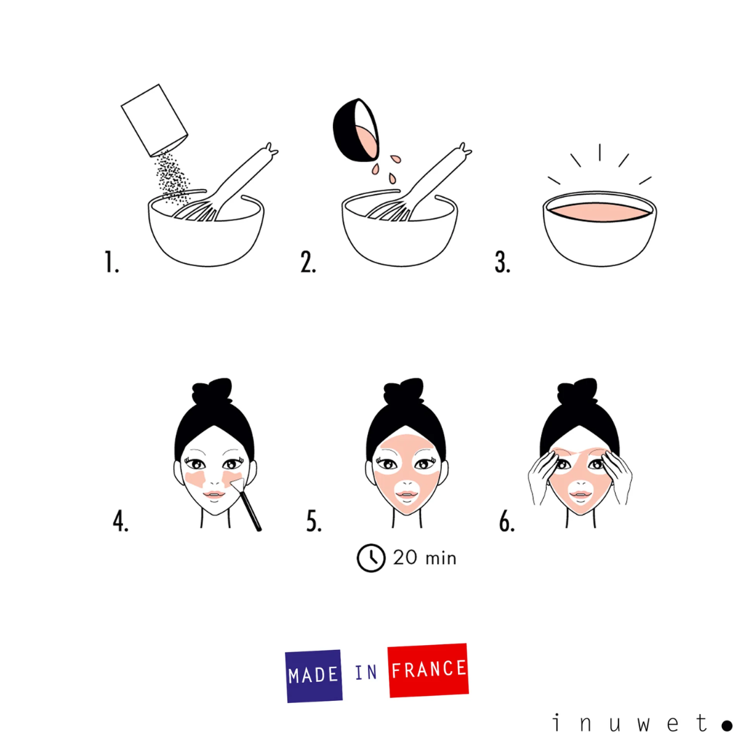 DIY Lychee Detox Peel-Off Powder Mask