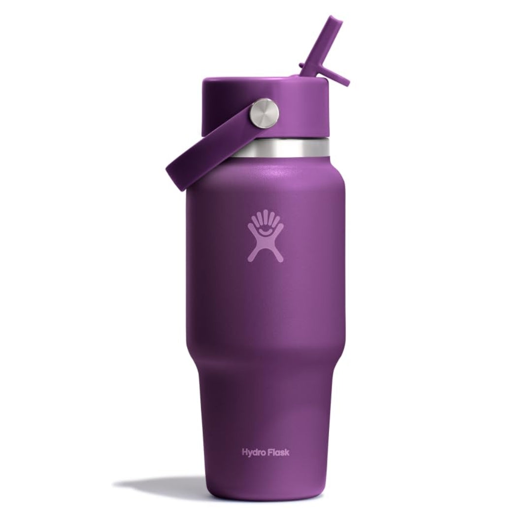 Hydro Flask Wide Mouth Flex Straw Travel Bottle | Beachplum