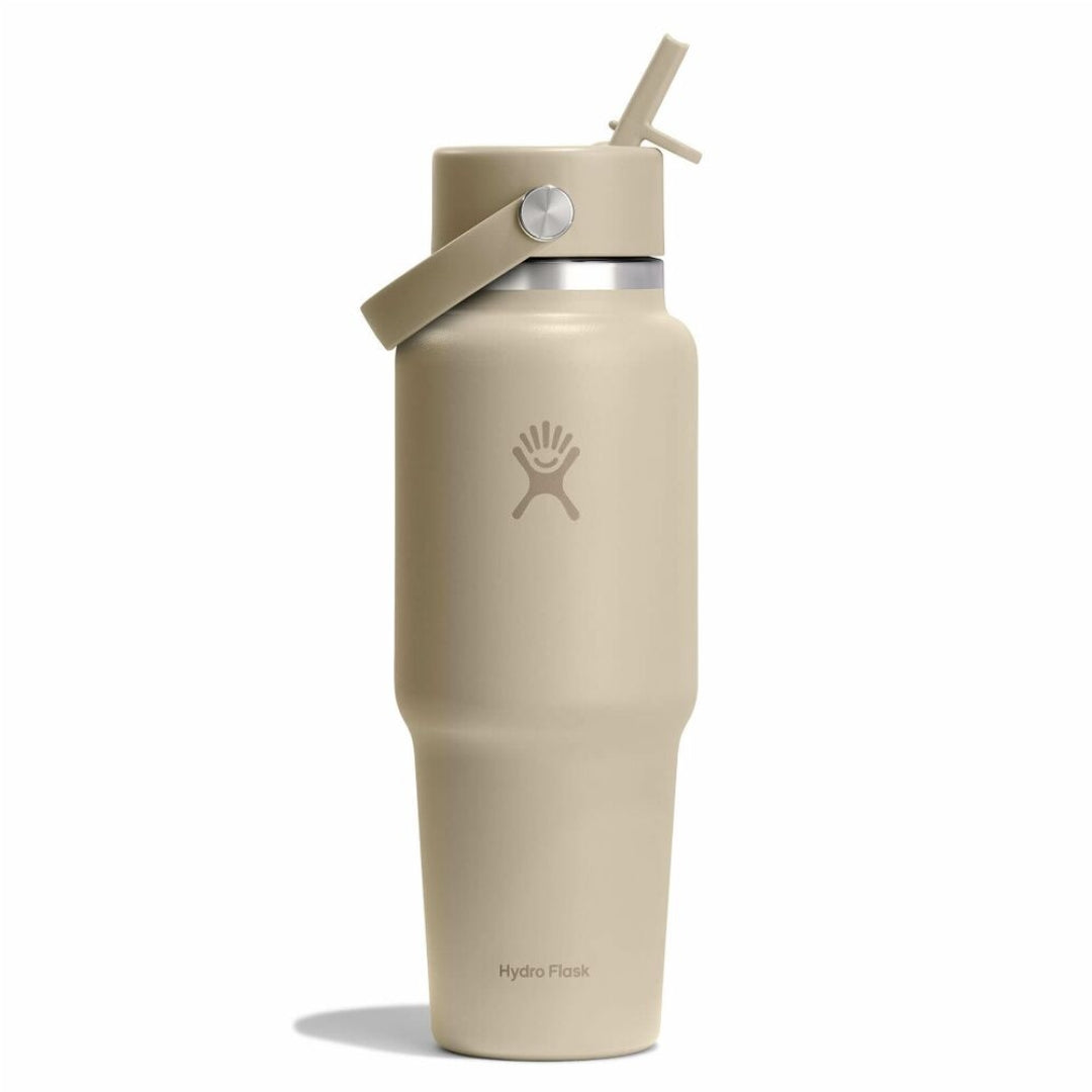 Hydro Flask Travel Bottle with Flex Straw | Oat