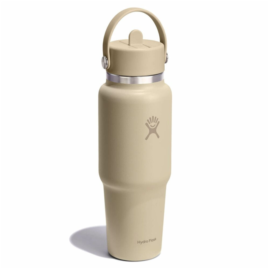Hydro Flask Travel Bottle with Flex Straw | Oat
